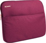 Front Zoom. Speck - Transfer Pro Pocket Sleeve for Most Tablets Up to 14" - Winemaker Red.