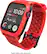 Left. Catalyst - Band language and Waterproof Case for Apple Watch® 44mm - Red.