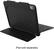Alt View 11. ZAGG - Rugged Book Go Keyboard Folio Case for Apple® iPad® Pro 11" (1st Generation 2018 and 2nd Generation 2020) - Black.