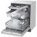 Alt View Zoom 17. LG - STUDIO 24" Top Control Built-In Dishwasher with TrueSteam, Light, 3rd Rack, 40dBA - Stainless steel.