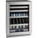 Front. U-Line - 5 Class 14-Bottle Dual Zone Wine Cooler - Stainless Steel.