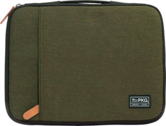 PKG - Laptop Sleeve for up to 14" Laptop - Evergreen - Front_Zoom