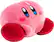 Angle. TOMY - Club Mocchi-Mocchi- Kirby Mega 15 inch Plush Stuffed Toy - Multi.