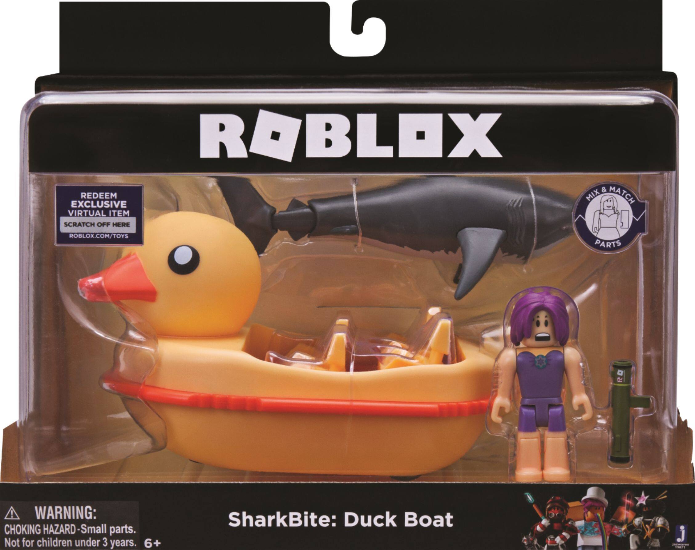 roblox sharkbite duck boat toy code