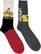 Front. Pokémon - Crew Socks - Size 10-13 (2-Count) - Red/Yellow/Black/White.