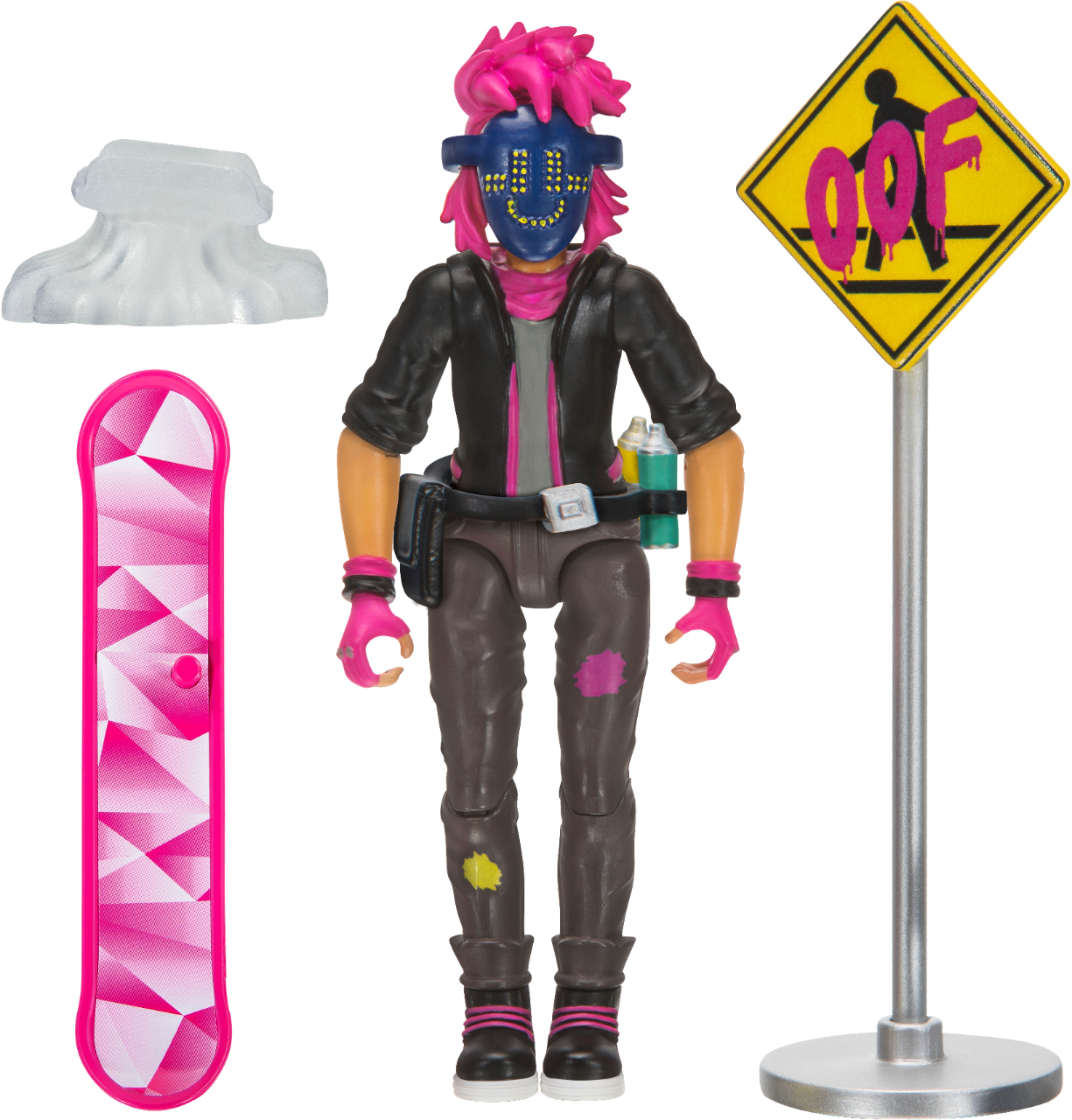 Jazwares Roblox Imagination Articulated Figure Styles May Vary Rob0268 Best Buy - details about roblox blue lazer parkour runner mix match parts jazwares 2 inch figure