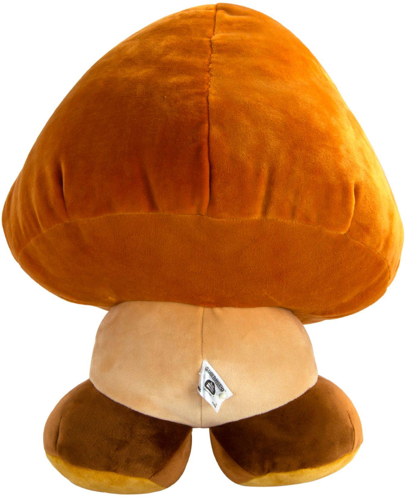 Alt View 12. TOMY - Club Mocchi-Mocchi- Super Mario Goomba Mega 15 inch Plush Stuffed Toy - Multi.