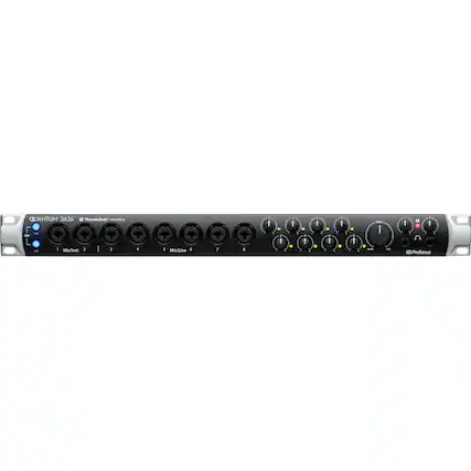 Front. PreSonus - Quantum 2626 Thunderbolt™ 3 Audio Interface - Black.