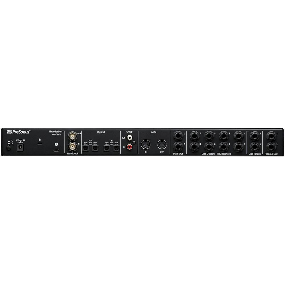Alt View 11. PreSonus - Quantum 2626 Thunderbolt™ 3 Audio Interface - Black.