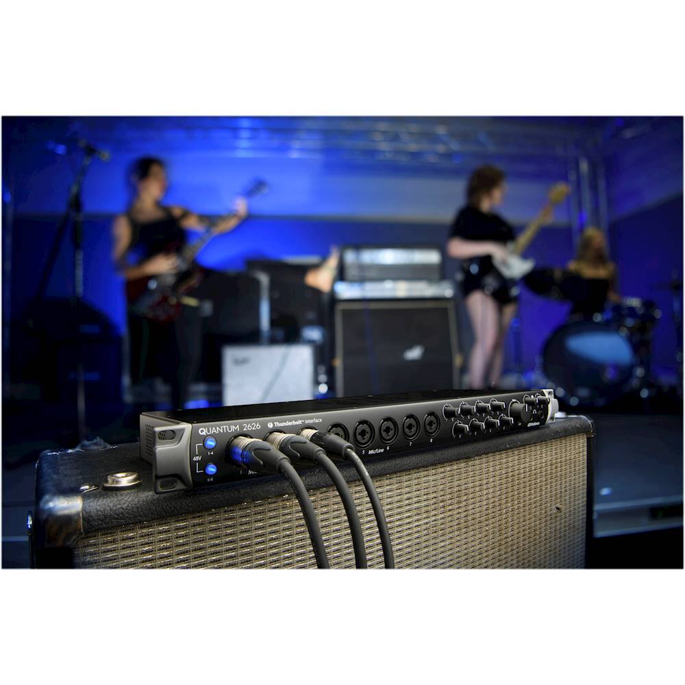 Alt View 12. PreSonus - Quantum 2626 Thunderbolt™ 3 Audio Interface - Black.