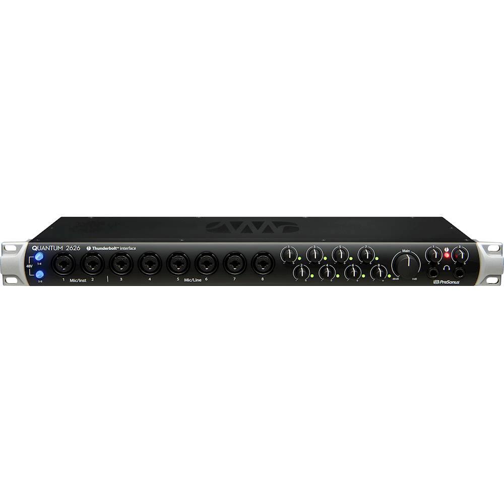 Alt View 15. PreSonus - Quantum 2626 Thunderbolt™ 3 Audio Interface - Black.