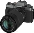 Left Zoom. Fujifilm - X Series X-T200 Mirrorless Camera with XC 15-45mm f/3.5-5.6 OIS PZ Lens - Dark Silver.