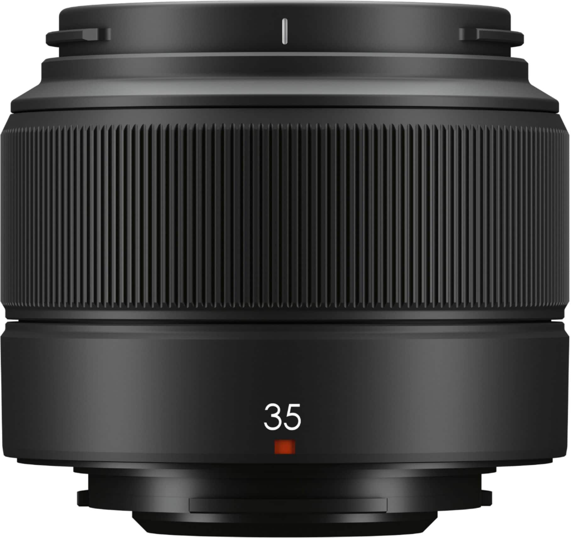 Alt View 11. Fujifilm - XC35mmF2 Prime Lens for Fujifilm X-Mount System Cameras - Black.