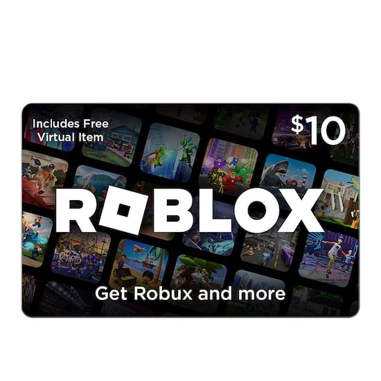 Roblox 10 Digital Gift Card Includes Free Virtual Item Digital