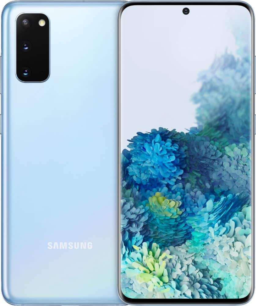 Best Buy: Samsung Galaxy S20 5G Enabled 128GB Cloud Blue (AT&T) SM