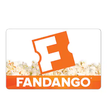 Front. Fandango - $25 Gift Card.