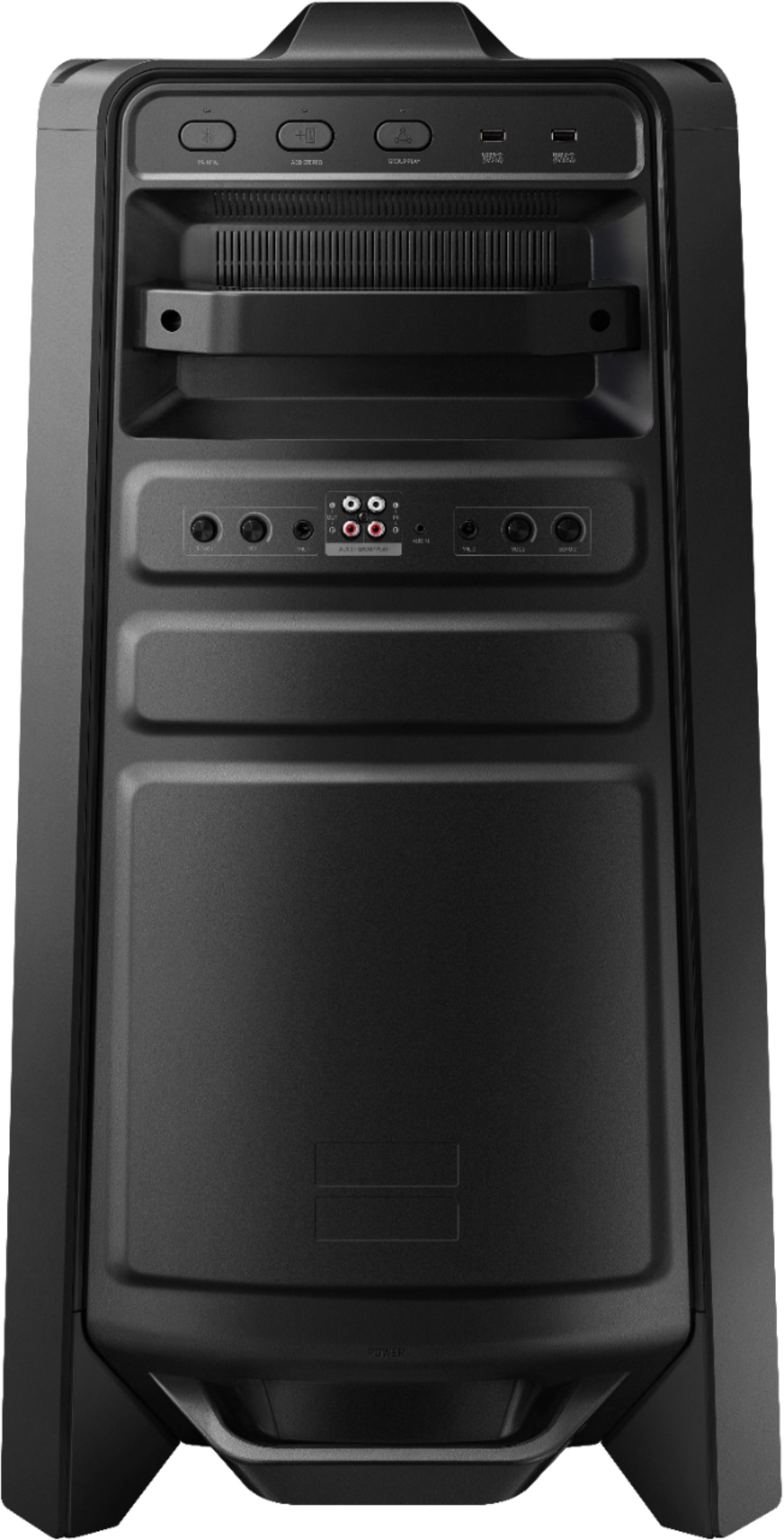 Back View: LG - XBOOM 550W Speaker System - Black