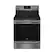 Front. Frigidaire - Gallery 5.4 Cu. Ft. Freestanding Electric Convection Range with Self-Cleaning - Black Stainless Steel.