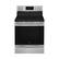 Front. Frigidaire - Gallery 5.4 Cu. Ft. Freestanding Electric Convection Range with Self-Cleaning - Stainless Steel.