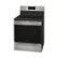 Alt View 11. Frigidaire - Gallery 5.4 Cu. Ft. Freestanding Electric Convection Range with Self-Cleaning - Stainless Steel.