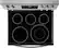 Alt View 16. Frigidaire - Gallery 5.4 Cu. Ft. Freestanding Electric Convection Range with Self-Cleaning - Stainless Steel.
