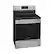 Left. Frigidaire - Gallery 5.4 Cu. Ft. Freestanding Electric Convection Range with Self-Cleaning - Smudge-Proof® Stainless Steel.