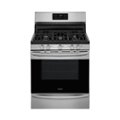 Front Zoom. Frigidaire - Gallery 5.0 Cu. Ft. Freestanding Gas Convection Range with Self-Cleaning - Stainless steel.