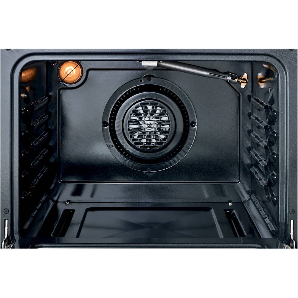 Alt View 19. Frigidaire - Gallery 5.0 Cu. Ft. Freestanding Gas Range with Air Fry - Stainless Steel.