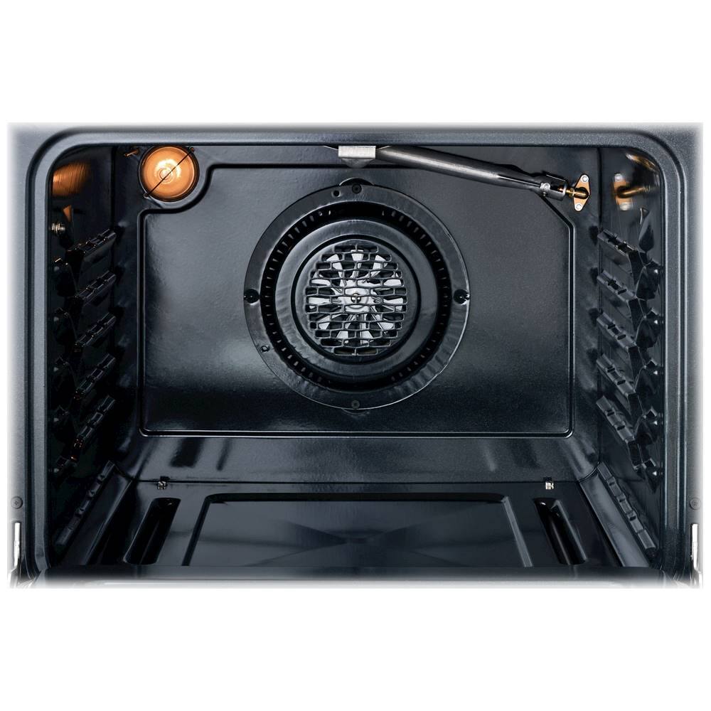 Alt View 17. Frigidaire - Gallery 5.0 Cu. Ft. Freestanding Gas Range with Air Fry - Black Stainless Steel.
