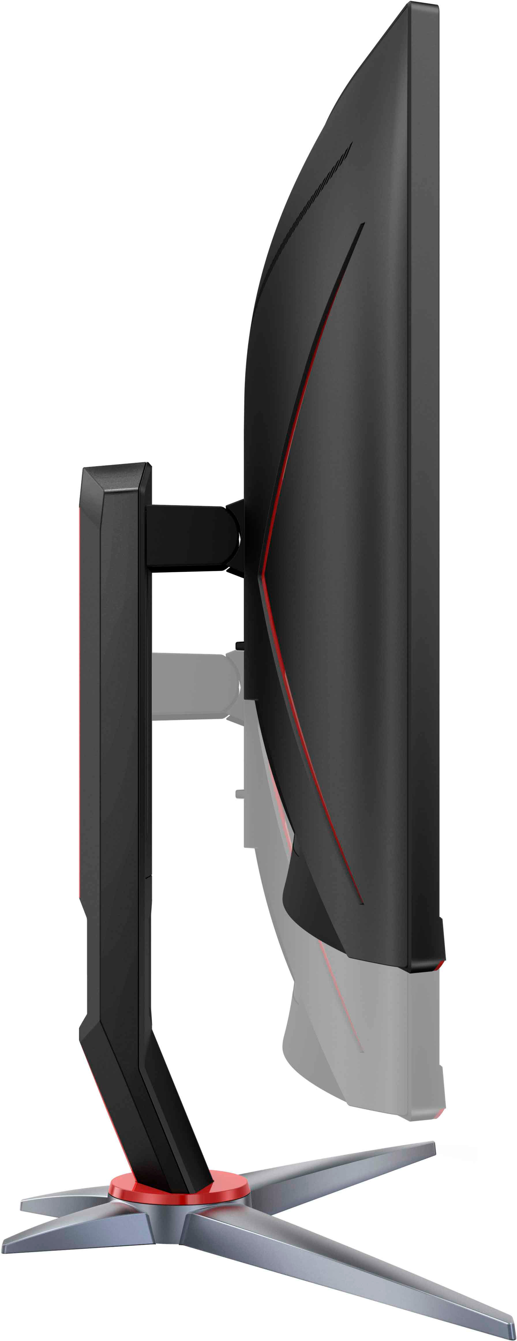 AOC Gaming 27G2 Moniteur de Gaming (FHD, HDMI, DisplayPort, Free-Sync,  Temps de réponse 1 ms, 144 Hz, 1920 x 1080) Noir/Rouge 80 cm