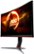 Alt View Zoom 1. AOC - G2 Series C27G2 27" LED Curved FHD FreeSync Premium Monitor (DisplayPort, HDMI, VGA) - Black/Red.