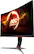 Alt View 11. AOC - G2 Series C27G2 27" LED Curved FHD FreeSync Premium Monitor (DisplayPort, HDMI, VGA) - Black/Red.