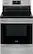 Front. Frigidaire - Gallery 5.7 Cu. Ft. Freestanding Electric Air Fry Range with Self and Steam Clean - Stainless Steel.