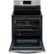 Alt View Zoom 11. Frigidaire - Gallery 5.7 Cu. Ft. Freestanding Electric Air Fry Range with Self and Steam Clean - Stainless steel.
