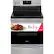 Alt View 12. Frigidaire - Gallery 5.7 Cu. Ft. Freestanding Electric Air Fry Range with Self and Steam Clean - Stainless Steel.