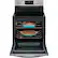 Alt View 13. Frigidaire - Gallery 5.7 Cu. Ft. Freestanding Electric Air Fry Range with Self and Steam Clean - Stainless Steel.
