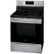 Left Zoom. Frigidaire - Gallery 5.7 Cu. Ft. Freestanding Electric Air Fry Range with Self and Steam Clean - Stainless steel.