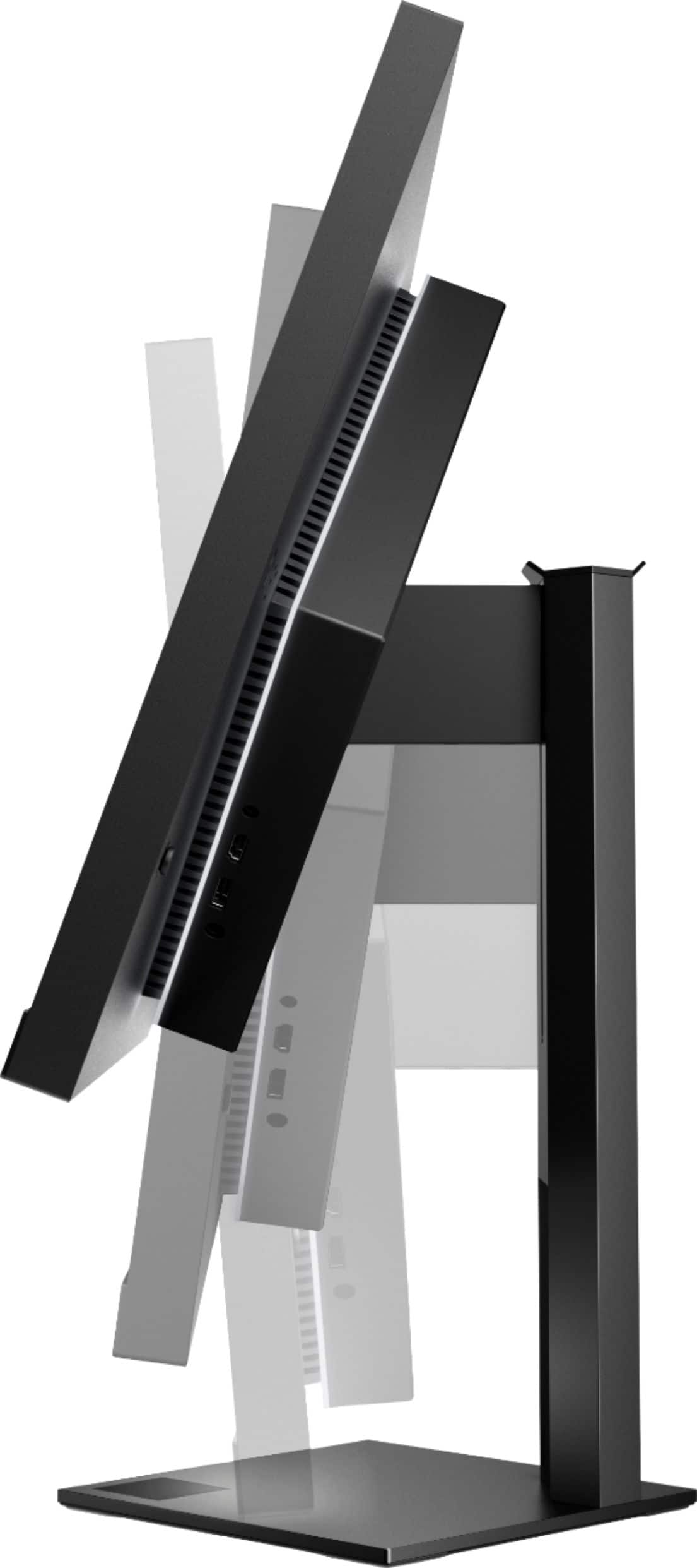 Alt View 12. HP OMEN - 27" IPS LED QHD FreeSync & G-Sync Compatible Gaming Monitor (DisplayPort, HDMI, USB) - Shadow Black.