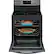 Alt View 15. Frigidaire - Gallery 5.7 Cu. Ft. Freestanding Electric Air Fry Range with Self and Steam Clean - Black Stainless Steel.