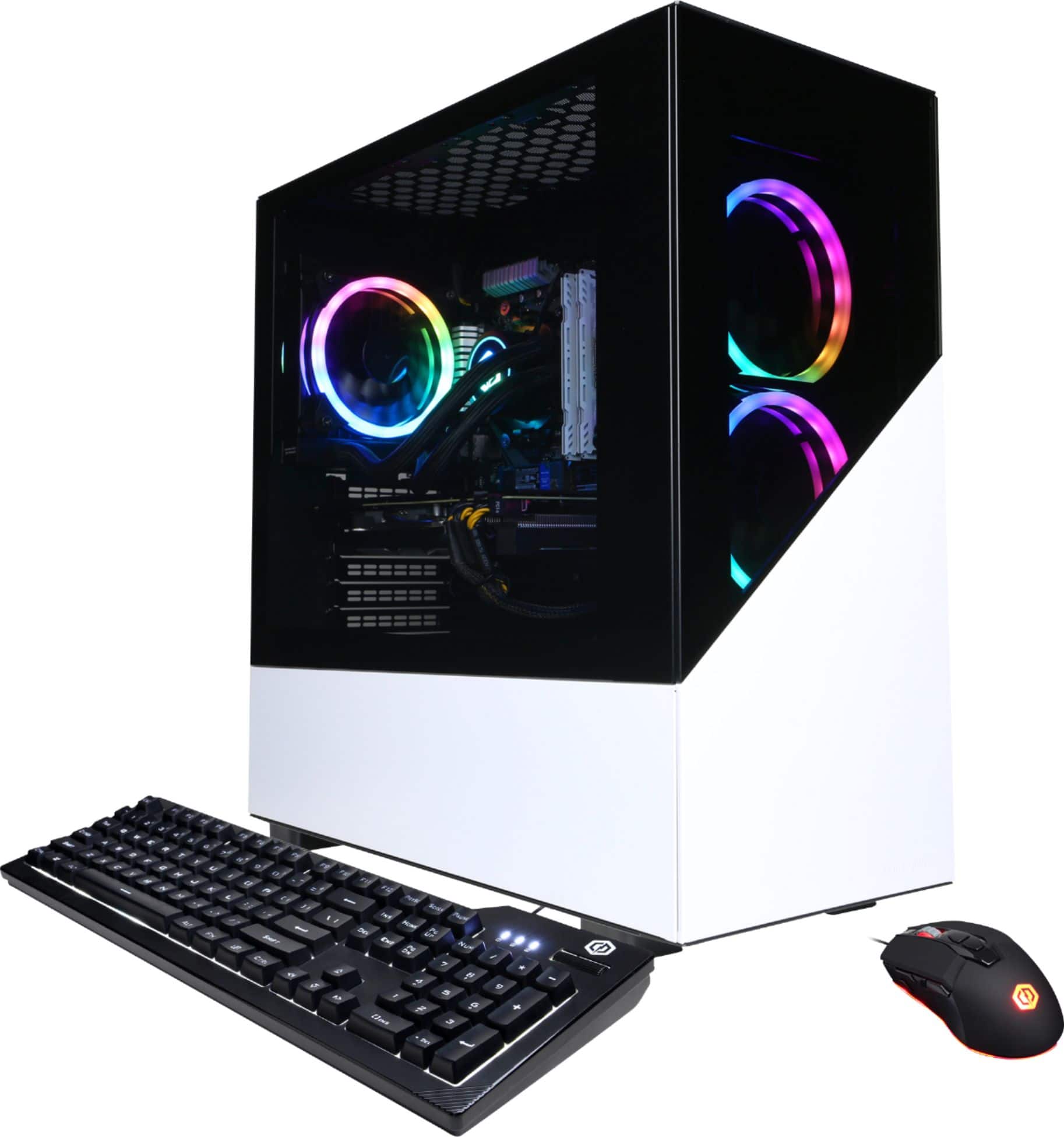 Front. CyberPowerPC - Gamer Supreme Gaming Desktop - AMD Ryzen 7 3700X - 16GB Memory - NVIDIA GeForce RTX 2070 SUPER - 1TB SSD.