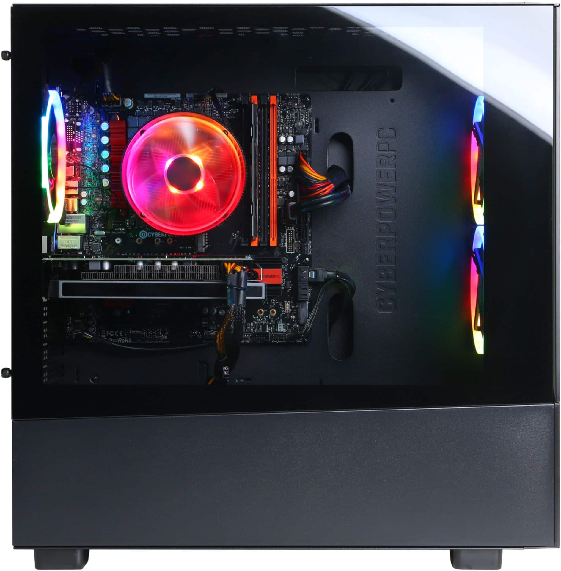 Alt View 15. CyberPowerPC - Gamer Xtreme Gaming Desktop - Intel Core i5-9600KF - 8GB - NVIDIA GeForce GTX 1660 SUPER - 1TB HDD + 240GB SSD - Black.