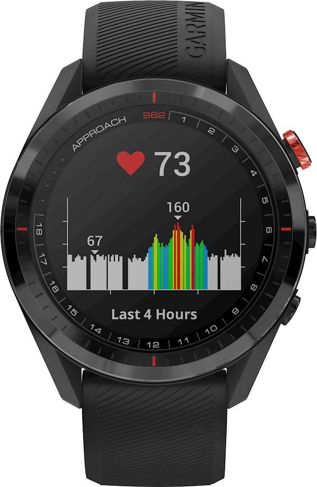 Best Buy: Garmin Approach S62 GPS Smartwatch 33mm Fiber