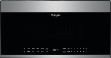 Frigidaire - Gallery Series 1.9 Cu. Ft. Over-the-Range Microwave with Sensor Cooking - Stainless steel - Front_Zoom