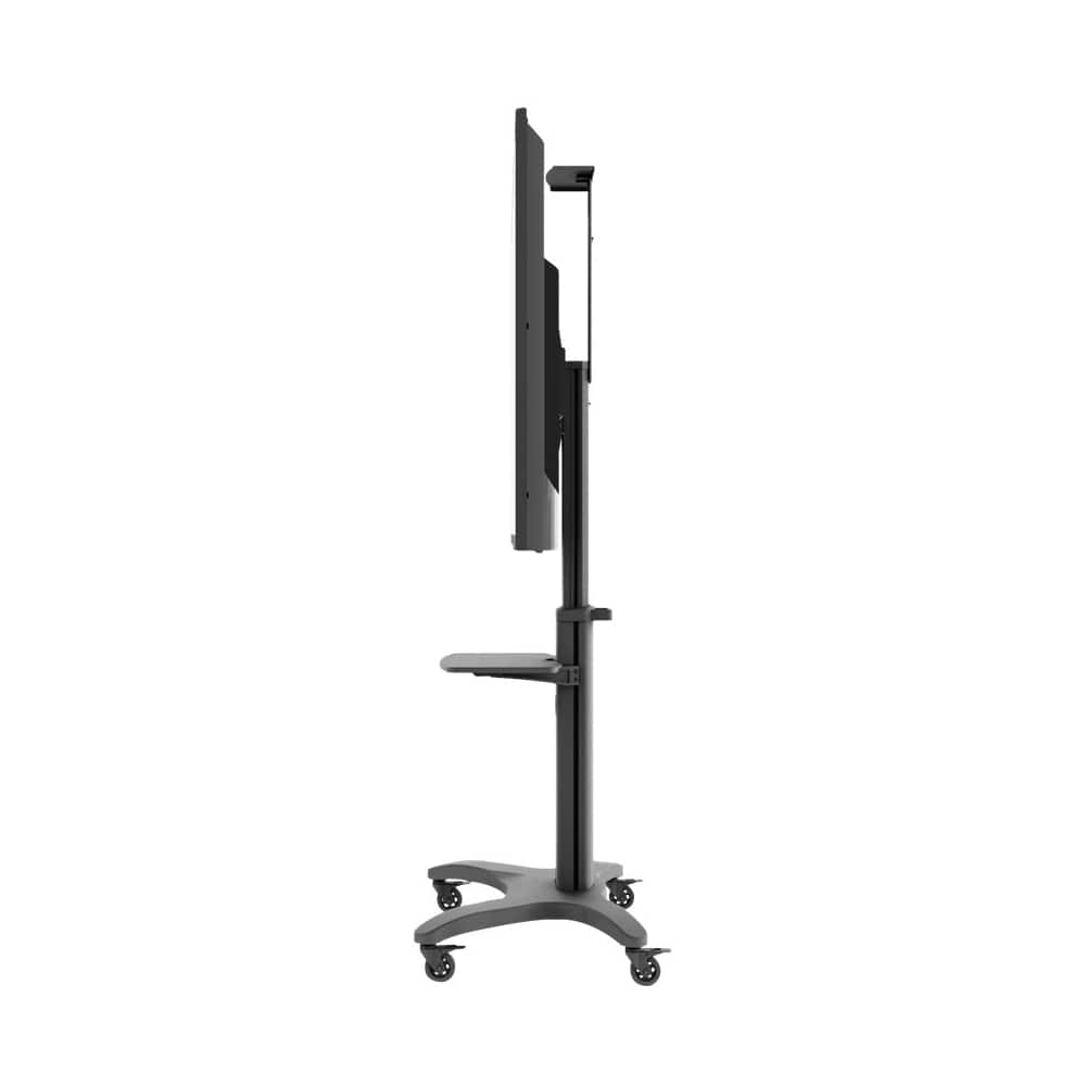 Angle View: Kanto - MTMA TV Cart for Most Flat-Panel TVs Up to 65" - Black