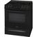 Left. Frigidaire - 5.0 Cu. Ft. Freestanding Electric Range with Self-Cleaning - Black.