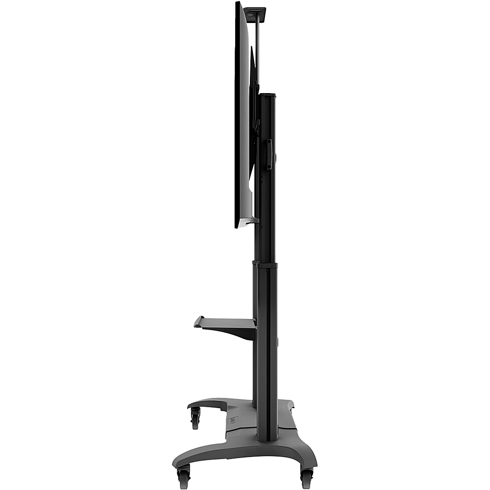 Angle View: Kanto - MTMA TV Cart for Most Flat-Panel TVs Up to 100" - Black