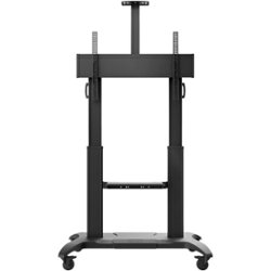 Kanto - MTMA TV Cart for Most Flat-Panel TVs Up to 100" - Black - Front_Zoom
