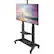 Alt View 12. Kanto - MTMA TV Cart for Most Flat-Panel TVs Up to 100" - Black.