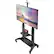 Alt View 13. Kanto - MTMA TV Cart for Most Flat-Panel TVs Up to 100" - Black.