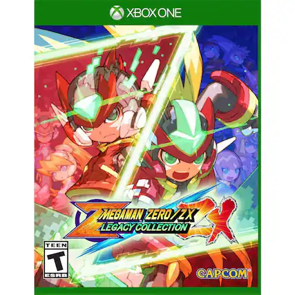 Front. Capcom - Mega Man Zero/ZX Legacy Collection. - T (Teen 13+)